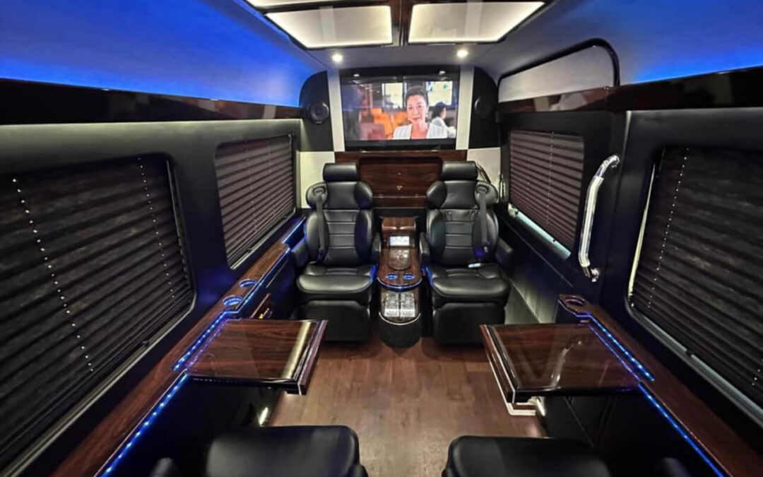 Presidential Limo Van – CustomCoach 6 Passenger