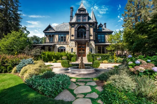 Guests visiting the winery estate on Napa Valley wine tours with guided Napa wine tasting and scenic vineyard views