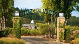 coppola winery and entrance