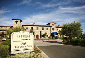 jacuzzi winery outside