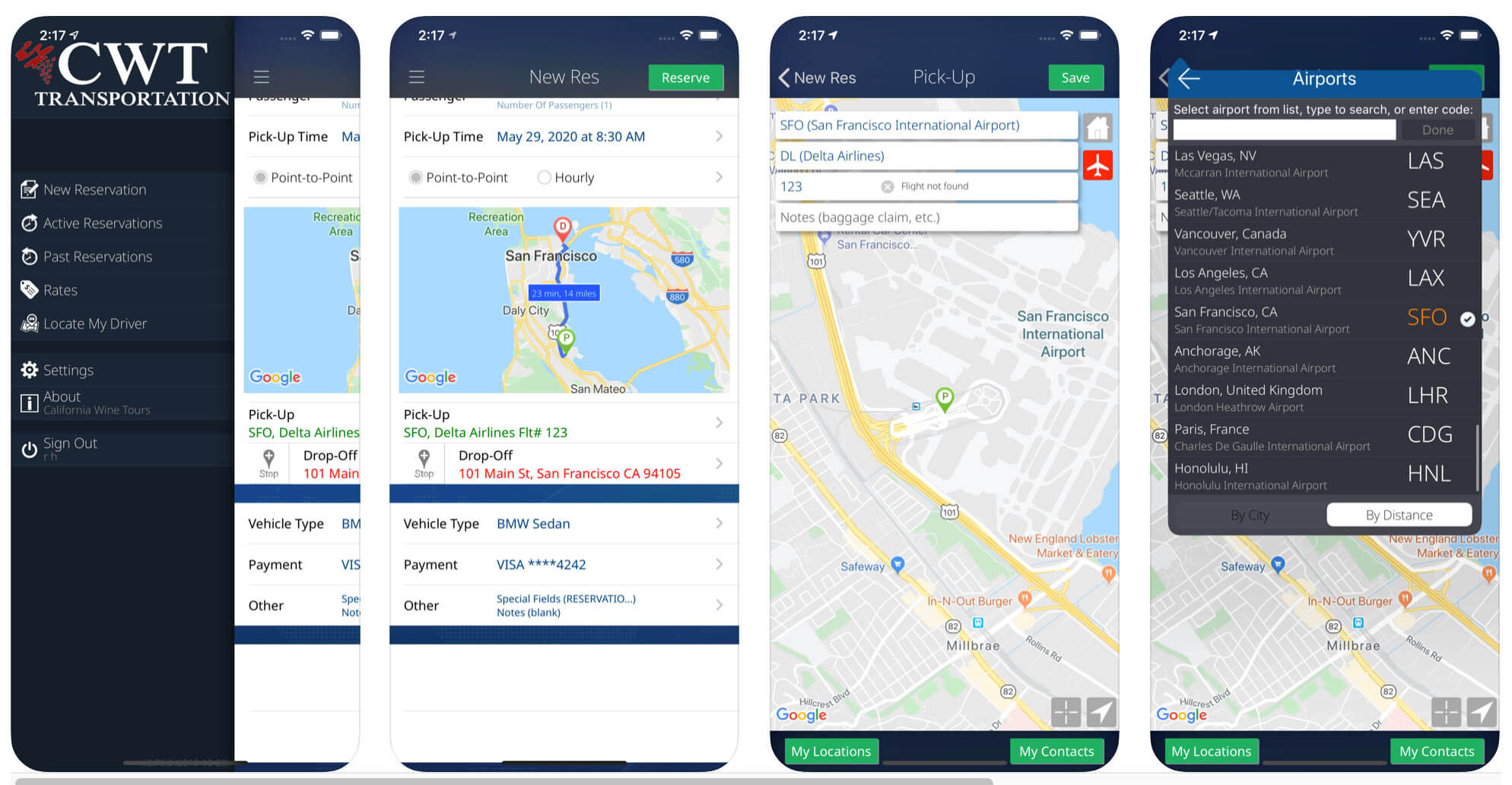 transportation-app transportation-app screenshots