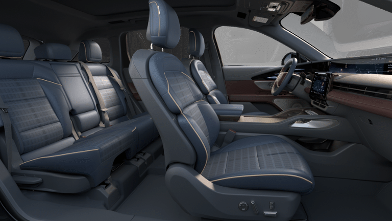 2026 Lincoln Nautilus inside view